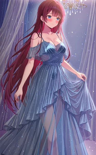 第32章 星河礼服下的真空隐秘，少女在数千人的舞台上当众潮喷